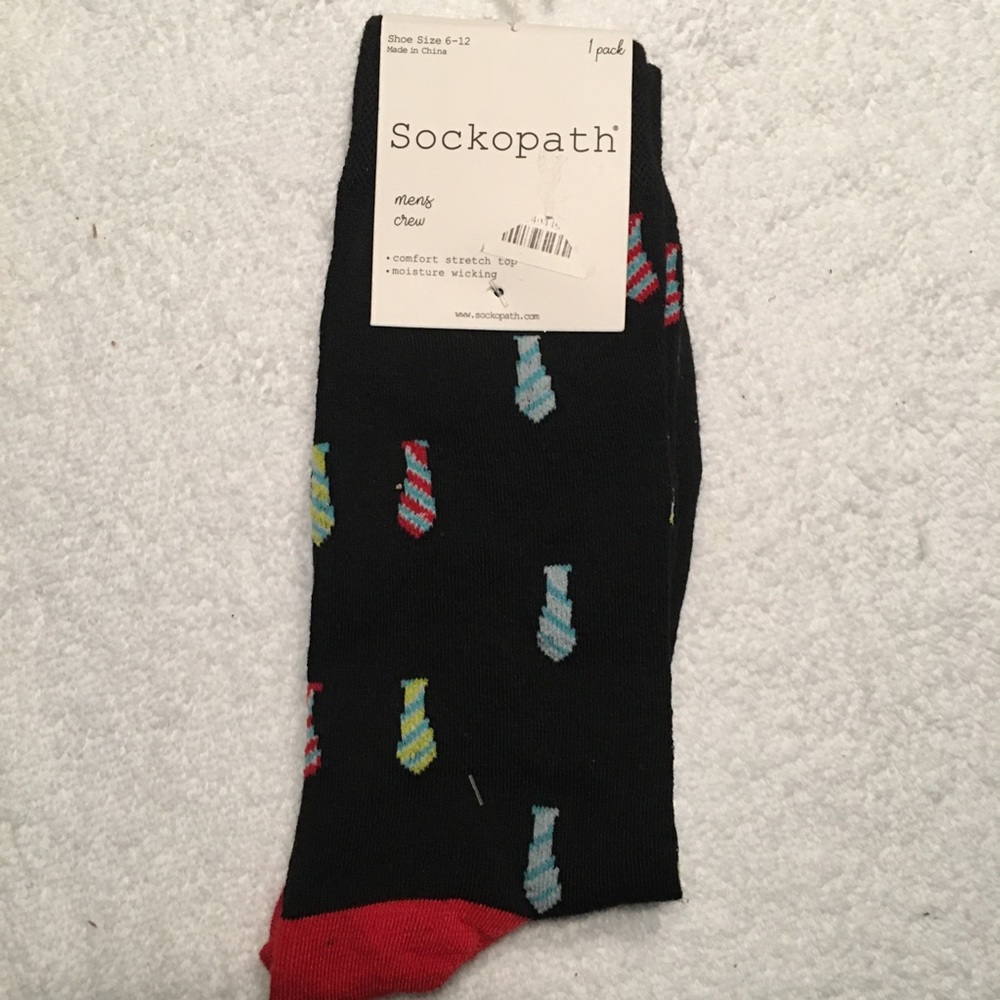 NWT Socks with Ties on them